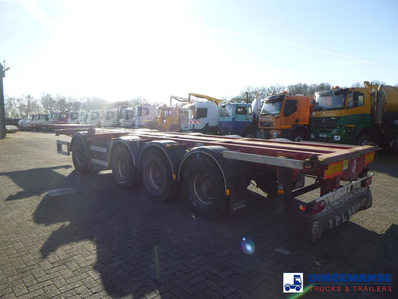 D-Tec 4-axle container combi trailer (3 + 1 axles) 20-30-40-45 ft - Portacontenedore/ Intercambiable semirremolque: foto 3 D-Tec 4-axle container combi trailer (3 + 1 axles) 20-30-40-45 ft - Portacontenedore/ Intercambiable semirremolque: foto 3