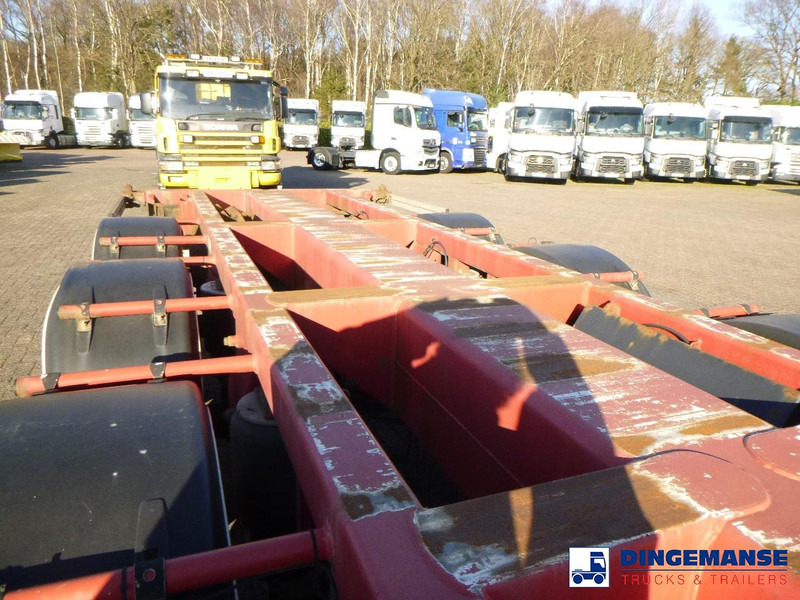 Portacontenedore/ Intercambiable semirremolque D-Tec 4-axle container combi trailer (3 + 1 axles) 20-30-40-45 ft: foto 6 Portacontenedore/ Intercambiable semirremolque D-Tec 4-axle container combi trailer (3 + 1 axles) 20-30-40-45 ft: foto 6