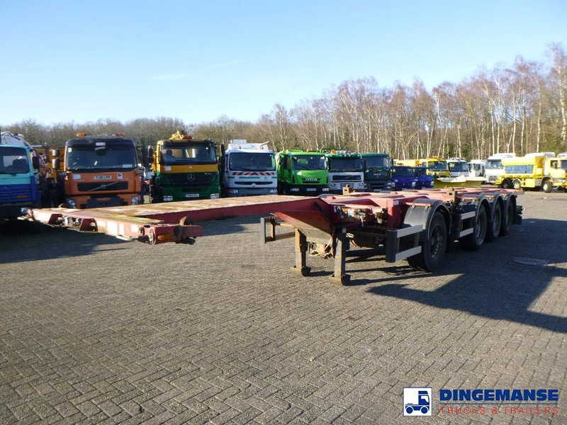 D-Tec 4-axle container combi trailer (3 + 1 axles) 20-30-40-45 ft - Portacontenedore/ Intercambiable semirremolque: foto 1 D-Tec 4-axle container combi trailer (3 + 1 axles) 20-30-40-45 ft - Portacontenedore/ Intercambiable semirremolque: foto 1