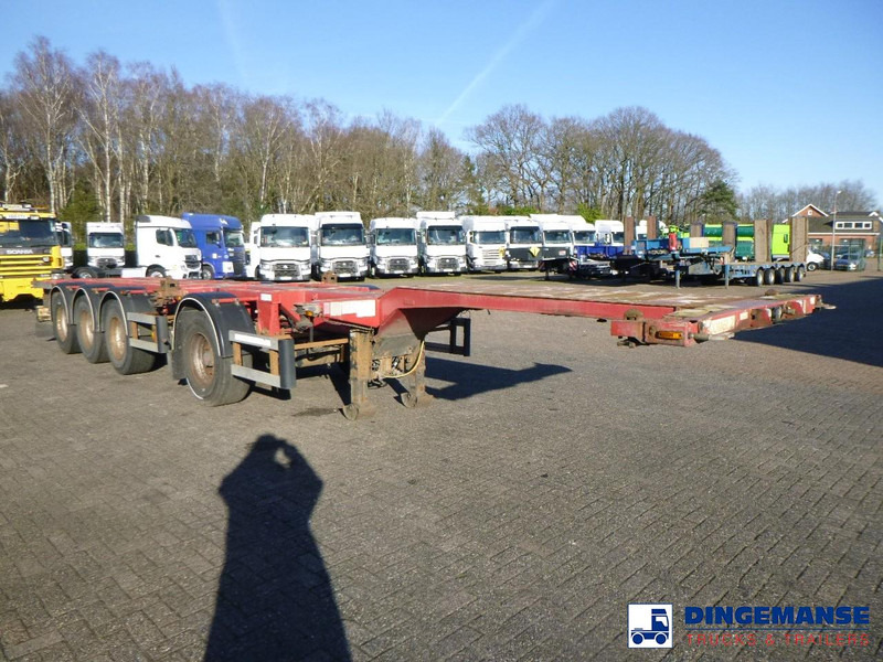 D-Tec 4-axle container combi trailer (3 + 1 axles) 20-30-40-45 ft - Portacontenedore/ Intercambiable semirremolque: foto 2 D-Tec 4-axle container combi trailer (3 + 1 axles) 20-30-40-45 ft - Portacontenedore/ Intercambiable semirremolque: foto 2