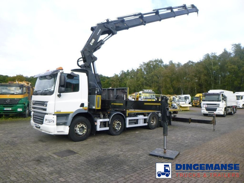 DAF CF 85.410 8X2 RHD + Hiab XS855 EP6 Hipro - Camión grúa: foto 1 DAF CF 85.410 8X2 RHD + Hiab XS855 EP6 Hipro - Camión grúa: foto 1
