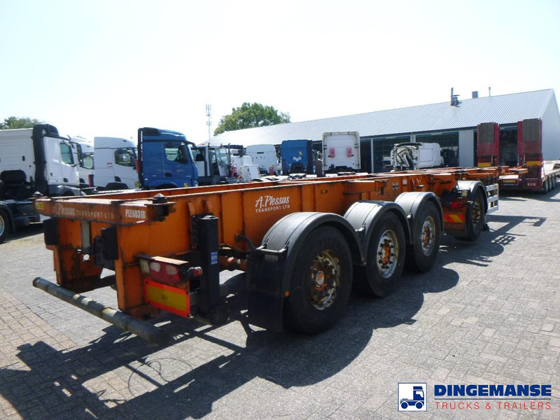 Dennison 4-axle container combi trailer (3 + 1 axles) 20-30-40-45 ft - Portacontenedore/ Intercambiable semirremolque: foto 4 Dennison 4-axle container combi trailer (3 + 1 axles) 20-30-40-45 ft - Portacontenedore/ Intercambiable semirremolque: foto 4