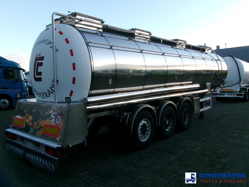 Feldbinder Chemical tank inox 33.5 m3 / 1 comp + pump - Cisterna semirremolque: foto 4 Feldbinder Chemical tank inox 33.5 m3 / 1 comp + pump - Cisterna semirremolque: foto 4