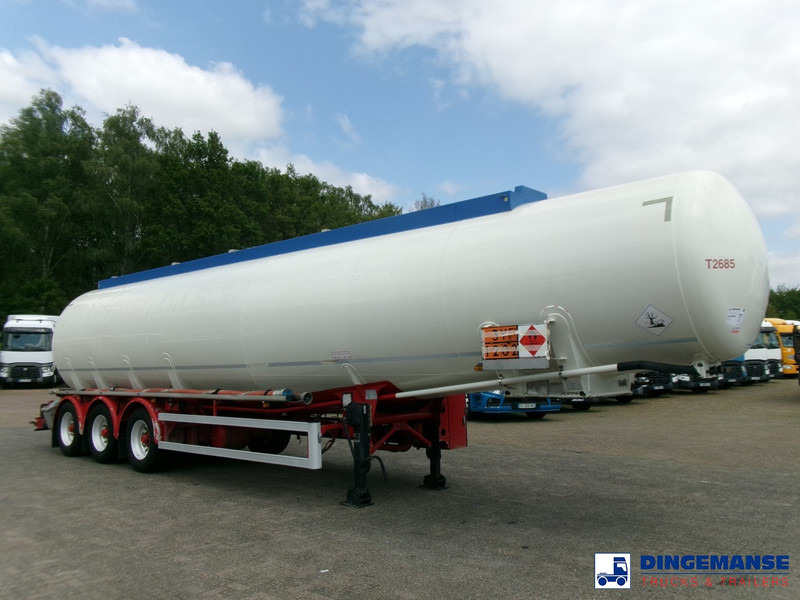 Feldbinder Fuel tank alu 44.6 m3 + pump - Cisterna semirremolque: foto 2 Feldbinder Fuel tank alu 44.6 m3 + pump - Cisterna semirremolque: foto 2