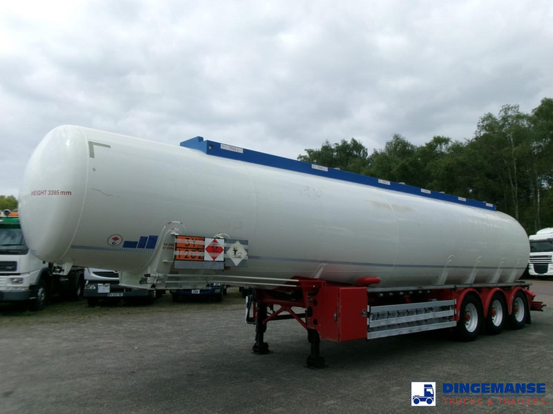 Feldbinder Fuel tank alu 44.6 m3 + pump - Cisterna semirremolque: foto 1 Feldbinder Fuel tank alu 44.6 m3 + pump - Cisterna semirremolque: foto 1