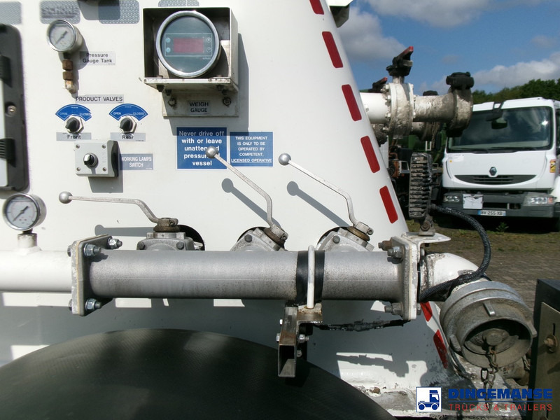 Cisterna semirremolque Feldbinder Powder tank alu 36 m3 / 1 comp: foto 14