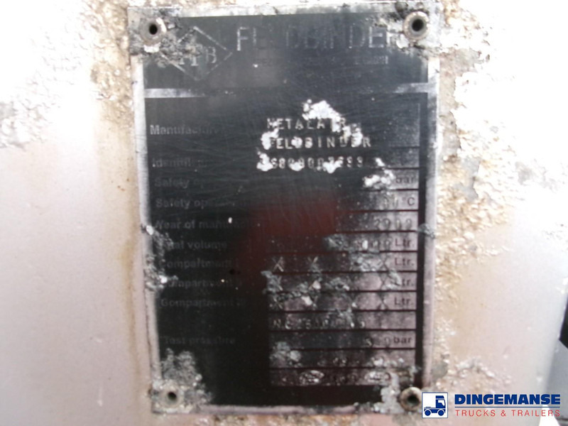 Cisterna semirremolque Feldbinder Powder tank alu 38 m3 (tipping): foto 17 Cisterna semirremolque Feldbinder Powder tank alu 38 m3 (tipping): foto 17