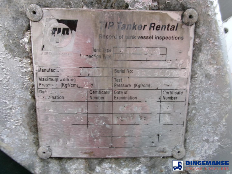 Cisterna semirremolque Feldbinder Powder tank alu 38 m3 (tipping): foto 18 Cisterna semirremolque Feldbinder Powder tank alu 38 m3 (tipping): foto 18