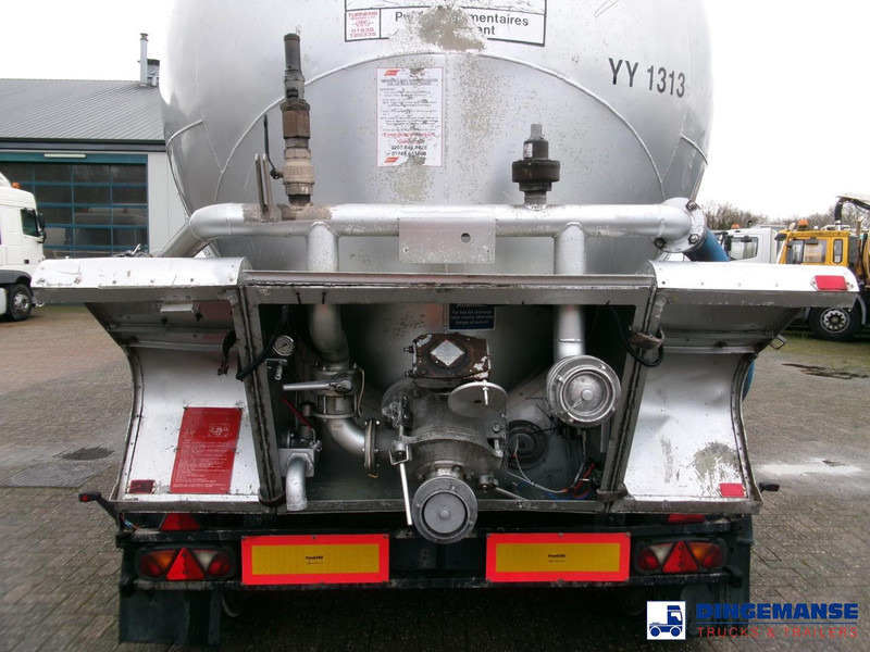 Cisterna semirremolque Feldbinder Powder tank alu 38 m3 (tipping): foto 10 Cisterna semirremolque Feldbinder Powder tank alu 38 m3 (tipping): foto 10