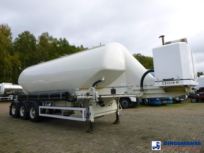 Feldbinder Powder tank alu 40 m3 + engine/compressor - Cisterna semirremolque: foto 2 Feldbinder Powder tank alu 40 m3 + engine/compressor - Cisterna semirremolque: foto 2
