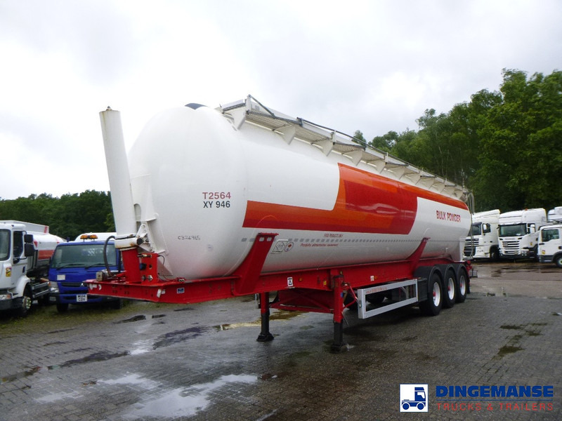 Feldbinder Powder tank alu 60 m3 (tipping) - Cisterna semirremolque: foto 1 Feldbinder Powder tank alu 60 m3 (tipping) - Cisterna semirremolque: foto 1