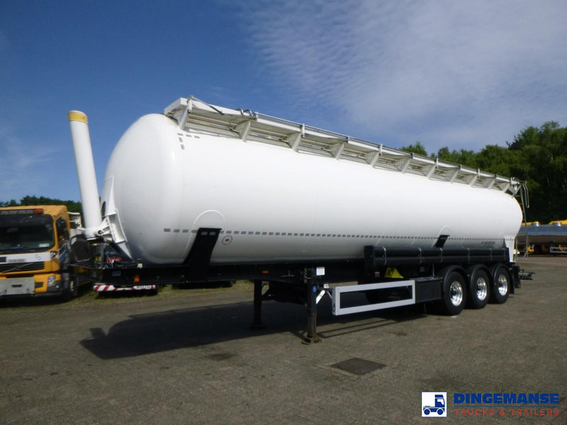 Feldbinder Powder tank alu 63 m3 (tipping) - Cisterna semirremolque: foto 1 Feldbinder Powder tank alu 63 m3 (tipping) - Cisterna semirremolque: foto 1