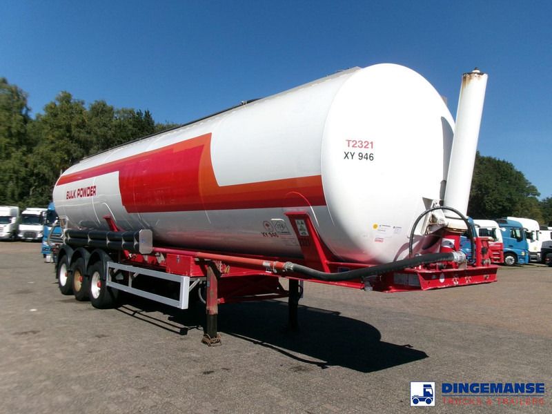Feldbinder Powder tank alu (tipping) 60 m3 - Semirremolque silo: foto 2 Feldbinder Powder tank alu (tipping) 60 m3 - Semirremolque silo: foto 2