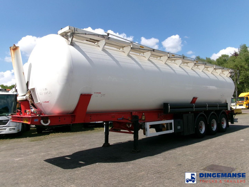 Feldbinder Powder tank alu (tipping) 63 m3 - Cisterna semirremolque: foto 1 Feldbinder Powder tank alu (tipping) 63 m3 - Cisterna semirremolque: foto 1