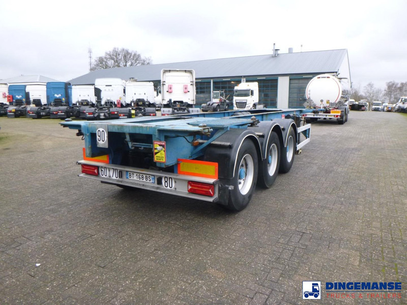 Fruehauf 3-axle container chassis 20, 30 ft - Portacontenedore/ Intercambiable semirremolque: foto 4 Fruehauf 3-axle container chassis 20, 30 ft - Portacontenedore/ Intercambiable semirremolque: foto 4