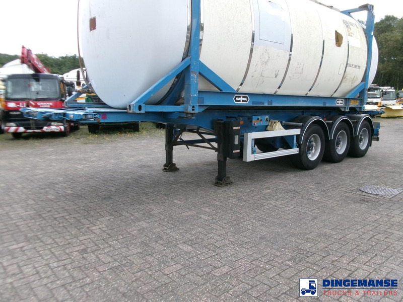 Fruehauf Container trailer 20-30 ft + ADR - Portacontenedore/ Intercambiable semirremolque: foto 1 Fruehauf Container trailer 20-30 ft + ADR - Portacontenedore/ Intercambiable semirremolque: foto 1