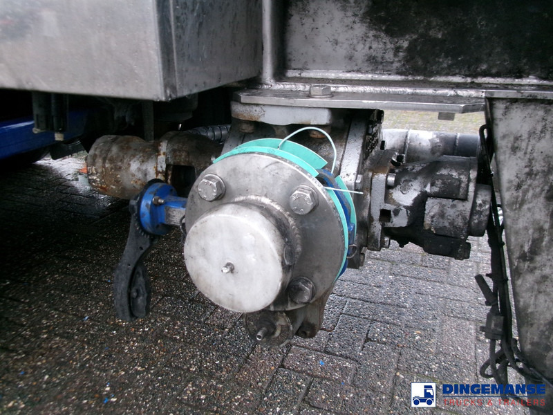 Cisterna semirremolque Indox Chemical tank inox L4BH 33.5 m3 / 1 comp: foto 9