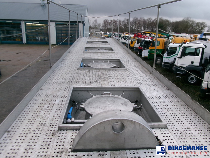 Cisterna semirremolque Indox Chemical tank inox L4BH 33.5 m3 / 1 comp: foto 16
