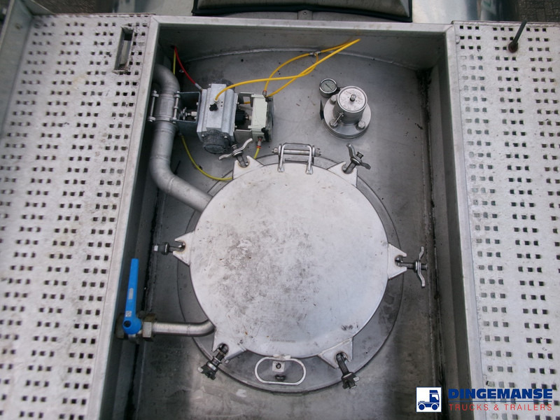 Cisterna semirremolque Indox Chemical tank inox L4BH 33.5 m3 / 1 comp: foto 17