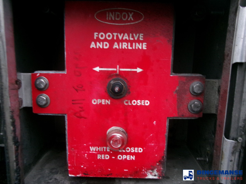 Cisterna semirremolque Indox Chemical tank inox L4BH 33.5 m3 / 1 comp: foto 8