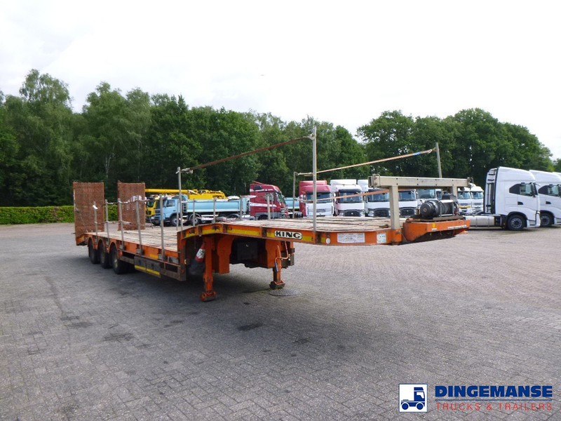 KING 3-axle semi-lowbed trailer 44T + ramps - Góndola rebajadas semirremolque: foto 2 KING 3-axle semi-lowbed trailer 44T + ramps - Góndola rebajadas semirremolque: foto 2