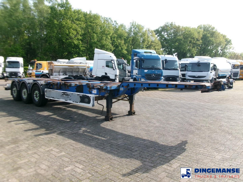 Krone 3-axle container trailer 20-30-40-45 ft SDC27 - Portacontenedore/ Intercambiable semirremolque: foto 2 Krone 3-axle container trailer 20-30-40-45 ft SDC27 - Portacontenedore/ Intercambiable semirremolque: foto 2