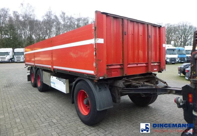 Krone 3-axle open box drawbar trailer ADP 27 - Remolque plataforma/ Caja abierta: foto 2 Krone 3-axle open box drawbar trailer ADP 27 - Remolque plataforma/ Caja abierta: foto 2