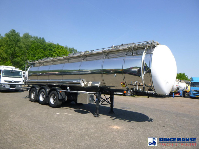 LAG Chemical tank inox 30 m3 / 1 comp - Cisterna semirremolque: foto 2 LAG Chemical tank inox 30 m3 / 1 comp - Cisterna semirremolque: foto 2