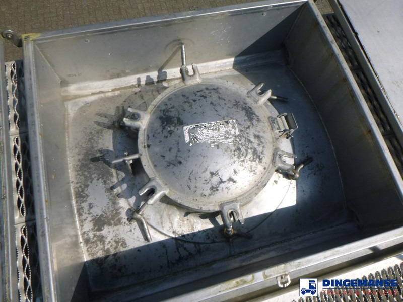 Cisterna semirremolque LAG Chemical tank inox 30 m3 / 1 comp: foto 19