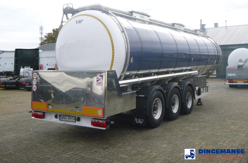 LAG Food tank inox 32 m3 / 3 comp + pump - Cisterna semirremolque: foto 4 LAG Food tank inox 32 m3 / 3 comp + pump - Cisterna semirremolque: foto 4