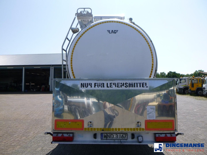 LAG Food tank inox 32 m3 / 3 comp + pump - Cisterna semirremolque: foto 5 LAG Food tank inox 32 m3 / 3 comp + pump - Cisterna semirremolque: foto 5