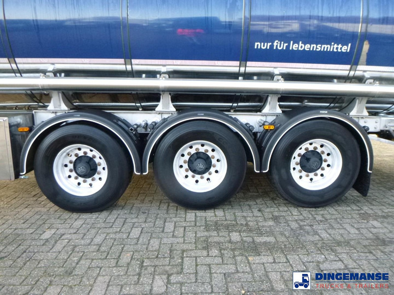 LAG Food tank inox 32m3 / 3 comp + pump + steam heating + webasto - Cisterna semirremolque: foto 5 LAG Food tank inox 32m3 / 3 comp + pump + steam heating + webasto - Cisterna semirremolque: foto 5