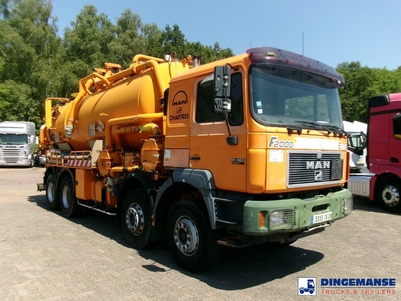 MAN 41.463 8x4 Euro 2 vacuum tank ADR 15 m3 / 2 comp - Limpieza de alcantarillado: foto 2 MAN 41.463 8x4 Euro 2 vacuum tank ADR 15 m3 / 2 comp - Limpieza de alcantarillado: foto 2