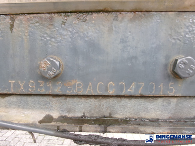 Cisterna semirremolque METALOVOUGA Bitumen / heavy oil tank inox 29 m3 / 1 comp: foto 16