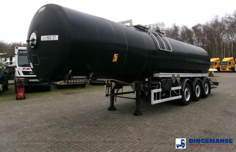 Magyar Bitumen / heavy oil tank inox 30.5 m3 / 1 comp + pump / ADR 03-01-2024 - Cisterna semirremolque: foto 1 Magyar Bitumen / heavy oil tank inox 30.5 m3 / 1 comp + pump / ADR 03-01-2024 - Cisterna semirremolque: foto 1
