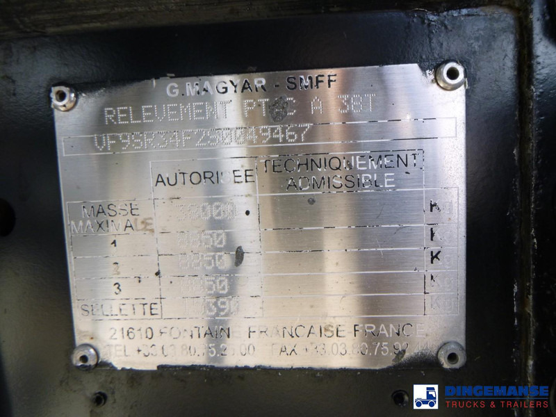 Cisterna semirremolque Magyar Bitumen tank inox L1.5BN 32 m3 / 1 comp + ADR: foto 13 Cisterna semirremolque Magyar Bitumen tank inox L1.5BN 32 m3 / 1 comp + ADR: foto 13