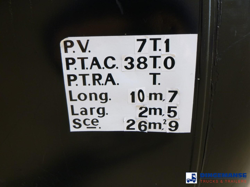 Cisterna semirremolque Magyar Bitumen tank inox L1.5BN 32 m3 / 1 comp + ADR: foto 11 Cisterna semirremolque Magyar Bitumen tank inox L1.5BN 32 m3 / 1 comp + ADR: foto 11