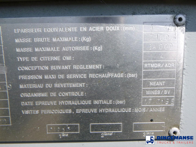 Cisterna semirremolque Magyar Bitumen tank inox L1.5BN 32 m3 / 1 comp + ADR: foto 15 Cisterna semirremolque Magyar Bitumen tank inox L1.5BN 32 m3 / 1 comp + ADR: foto 15