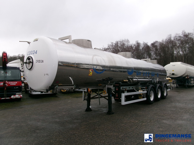 Magyar Chemical tank inox 22.5 m3 / 1 comp ADR 29-05-2024 - Cisterna semirremolque: foto 1 Magyar Chemical tank inox 22.5 m3 / 1 comp ADR 29-05-2024 - Cisterna semirremolque: foto 1