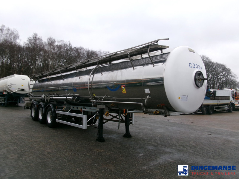 Magyar Chemical tank inox 22.5 m3 / 1 comp ADR 29-05-2024 - Cisterna semirremolque: foto 2 Magyar Chemical tank inox 22.5 m3 / 1 comp ADR 29-05-2024 - Cisterna semirremolque: foto 2