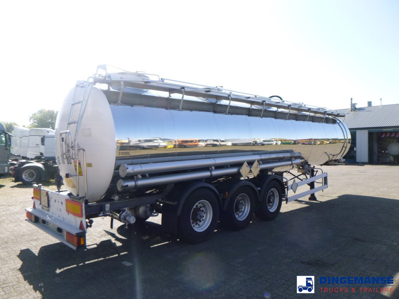Magyar Chemical tank inox 32.5 m3 / 1 comp - Cisterna semirremolque: foto 4 Magyar Chemical tank inox 32.5 m3 / 1 comp - Cisterna semirremolque: foto 4