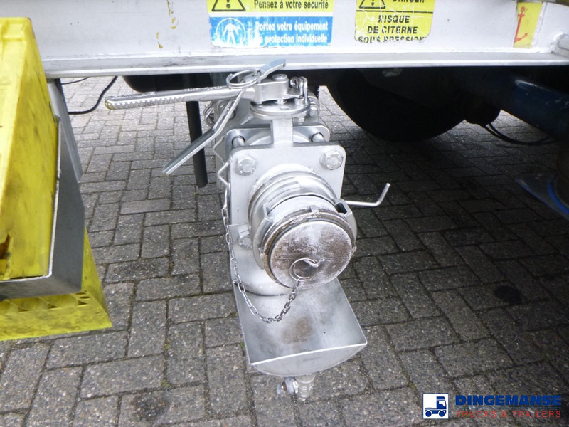 Cisterna remolque Magyar Chemical tank inox 34 m3 / 1 comp: foto 11