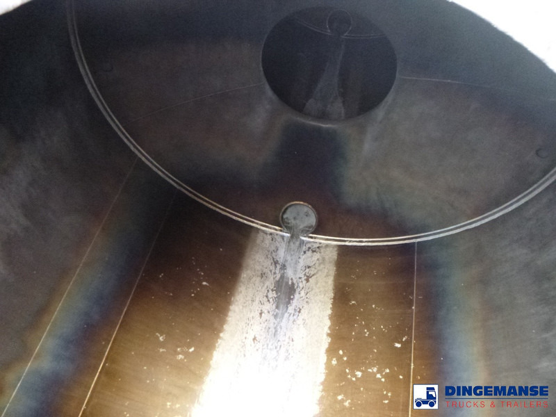 Cisterna remolque Magyar Chemical tank inox 34 m3 / 1 comp: foto 18