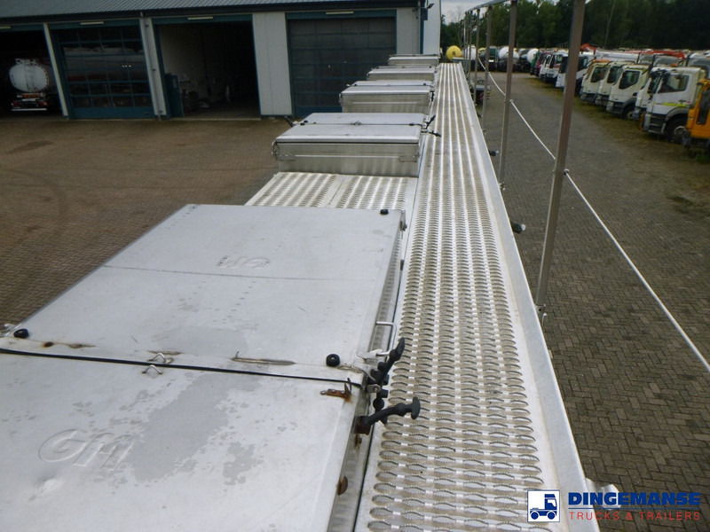 Cisterna remolque Magyar Chemical tank inox 34 m3 / 1 comp: foto 15