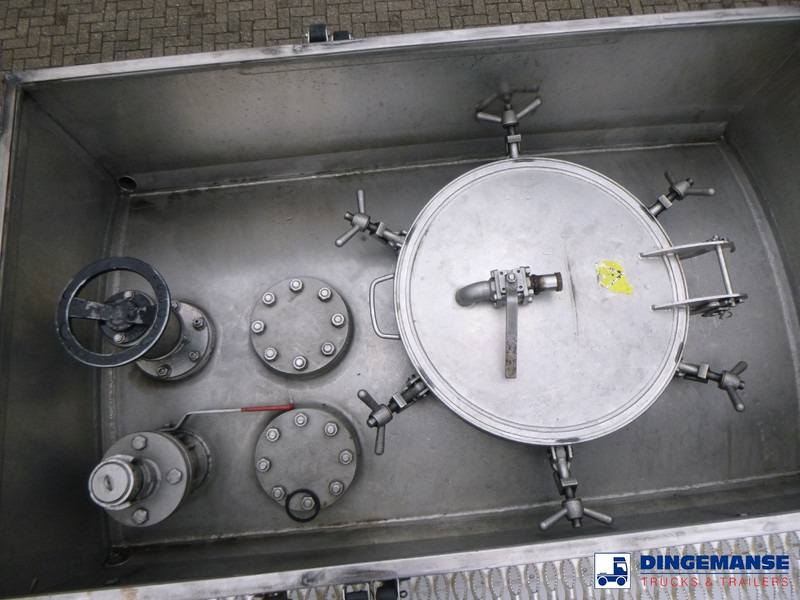 Cisterna remolque Magyar Chemical tank inox 34 m3 / 1 comp: foto 16