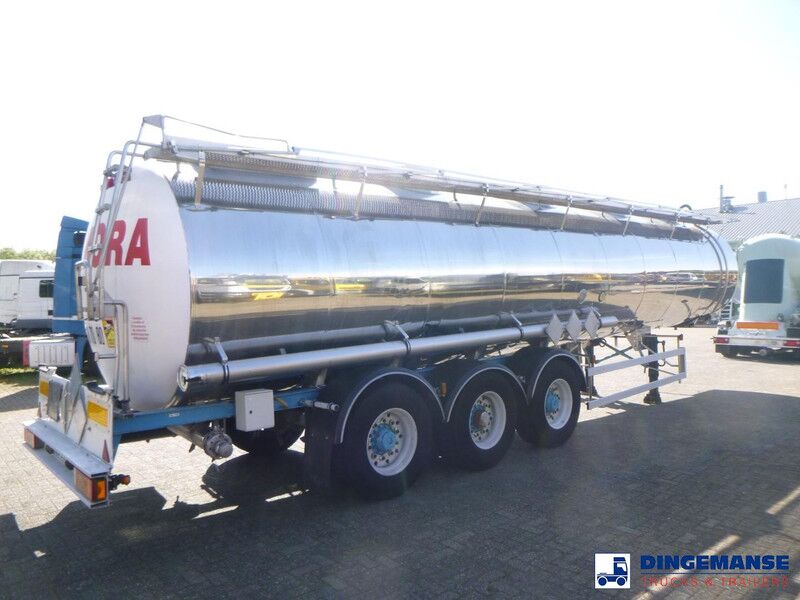 Magyar Chemical tank inox L4BH 33.3 m3 / 1 comp - Cisterna semirremolque: foto 4 Magyar Chemical tank inox L4BH 33.3 m3 / 1 comp - Cisterna semirremolque: foto 4