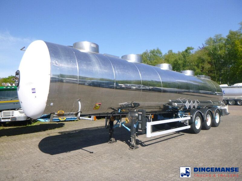Magyar Chemical tank inox L4BH 33.3 m3 / 1 comp - Cisterna semirremolque: foto 1 Magyar Chemical tank inox L4BH 33.3 m3 / 1 comp - Cisterna semirremolque: foto 1