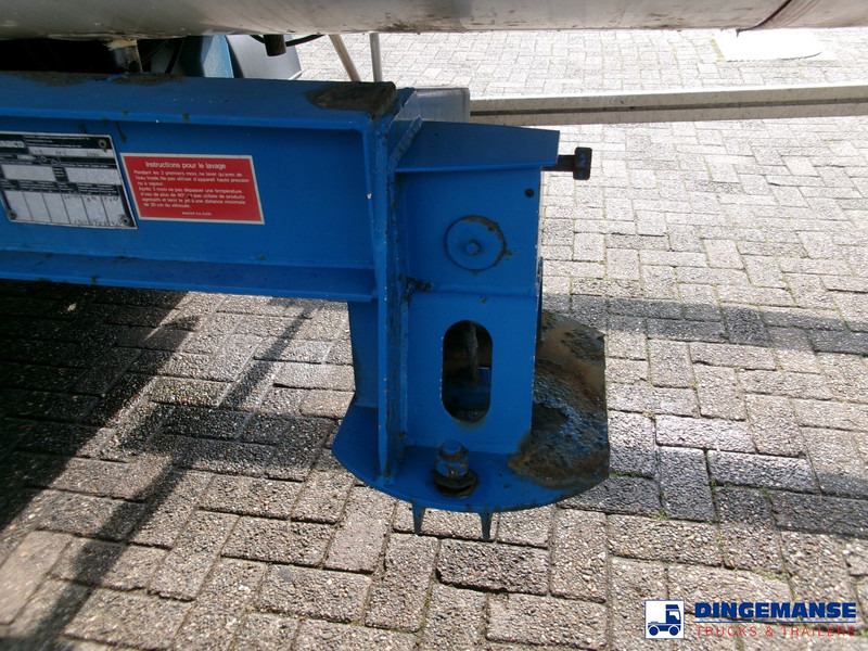 Cisterna semirremolque Magyar Chemical tank inox L4BH 34 m3 / 1 comp: foto 6