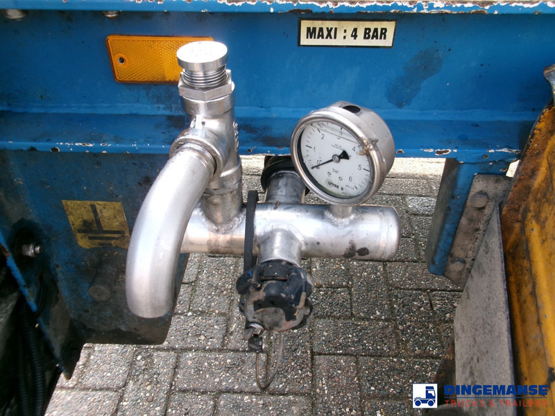 Cisterna semirremolque Magyar Chemical tank inox L4BH 34 m3 / 1 comp: foto 8