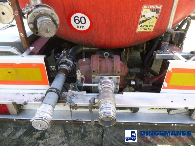 Cisterna semirremolque Magyar Food tank inox 25 m3 / 1 comp + pump: foto 12